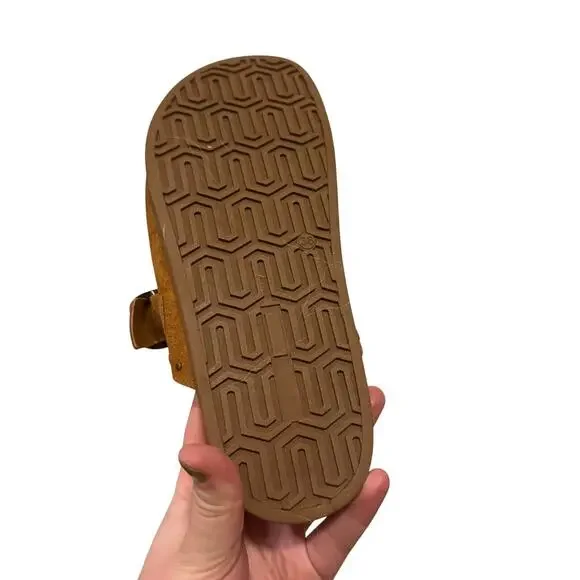 Air & Grace Brown suede studded Moli sandals - Picture 4 of 7